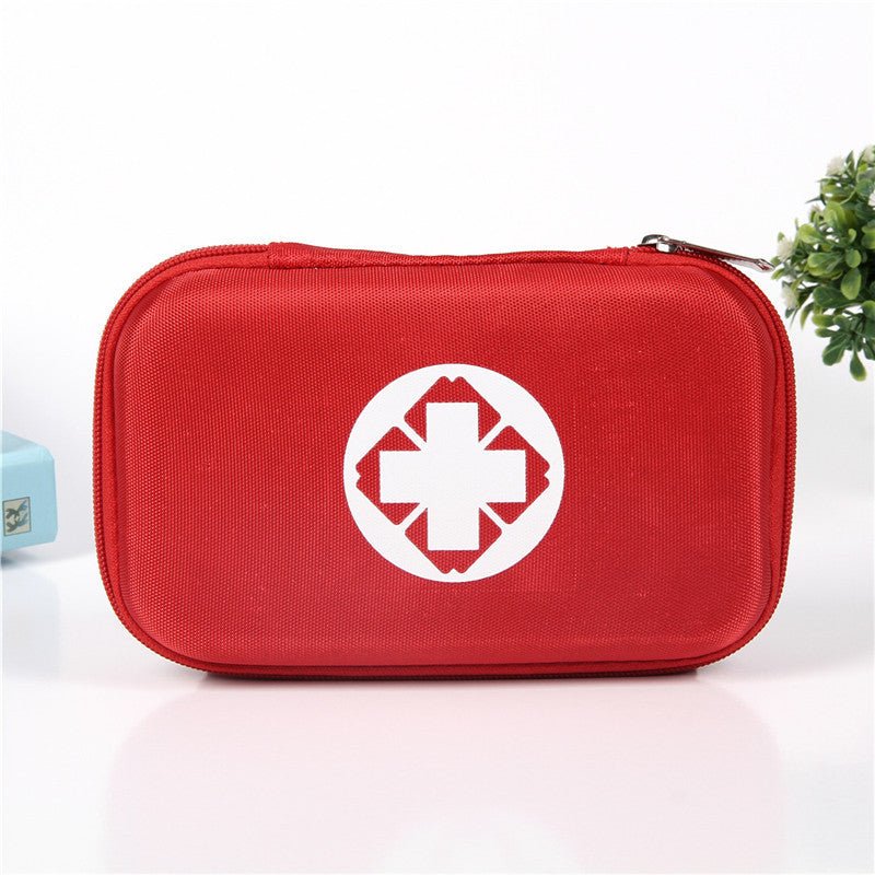 Compact Emergency First Aid Organizer for travel essentials