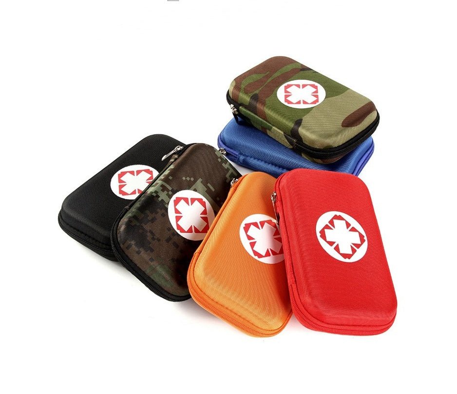 Compact Emergency First Aid Organizer in various colors