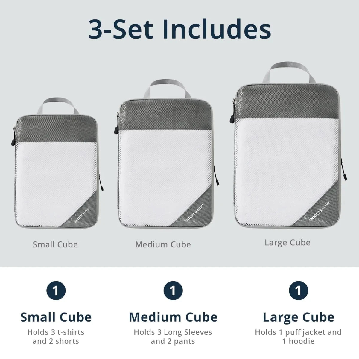 Compression Packing Cubes - 3ozs