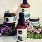 Cucumber & Aloe Aftershave Balm – Cooling Moisturizer (2 oz) with travel size essentials