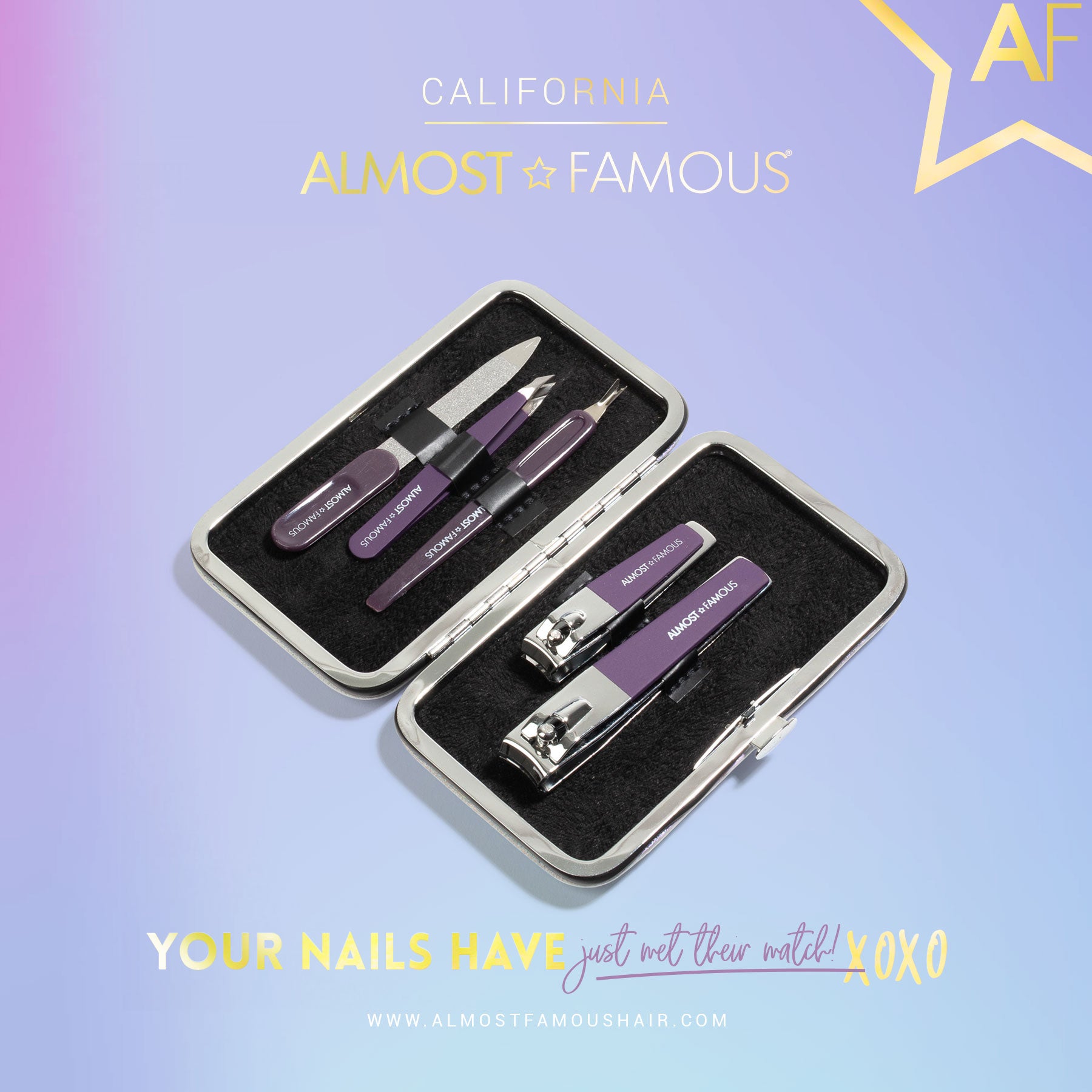 Almost Famous 5-Piece Manicure Kit