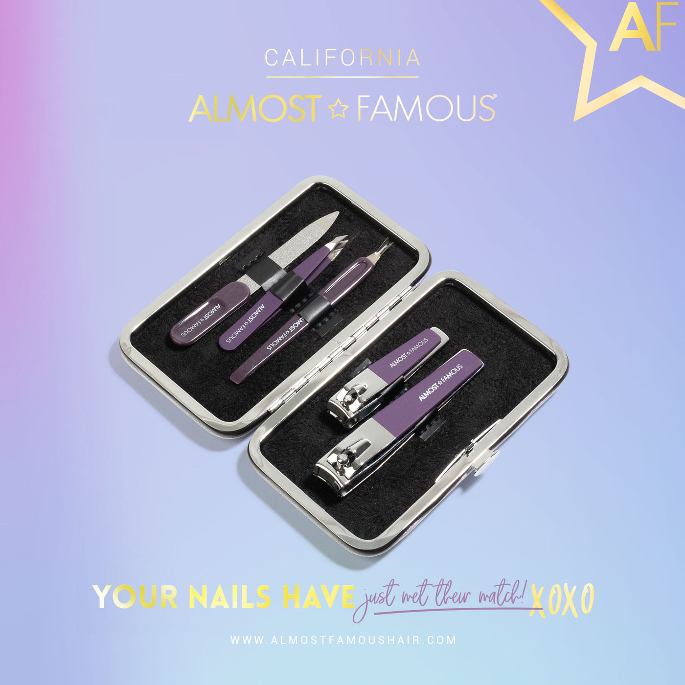 Almost Famous 5-Piece Manicure Kit