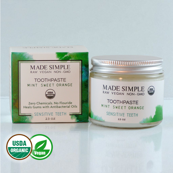 Certified Organic & Vegan Oral Care (2 oz)