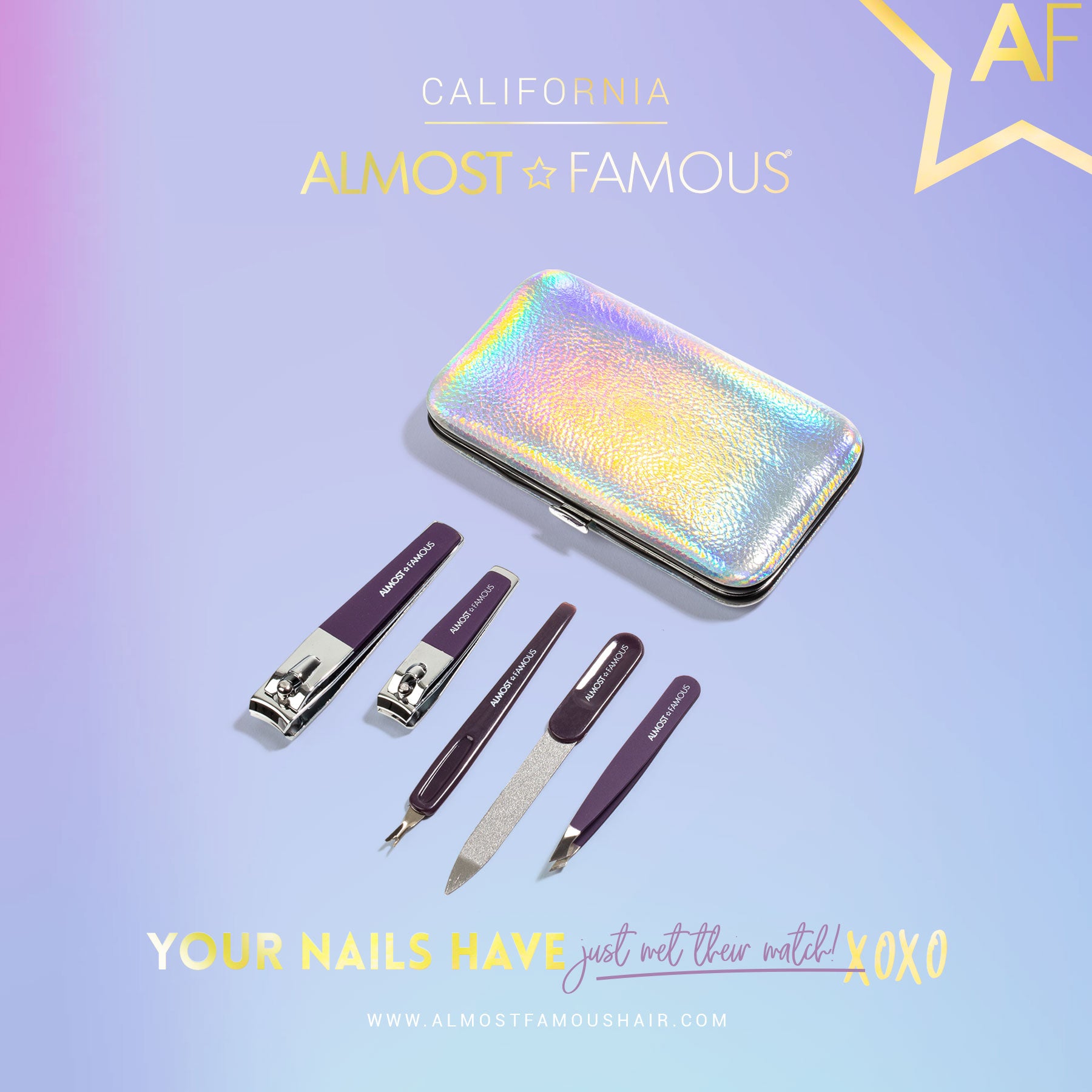 Almost Famous 5-Piece Manicure Kit