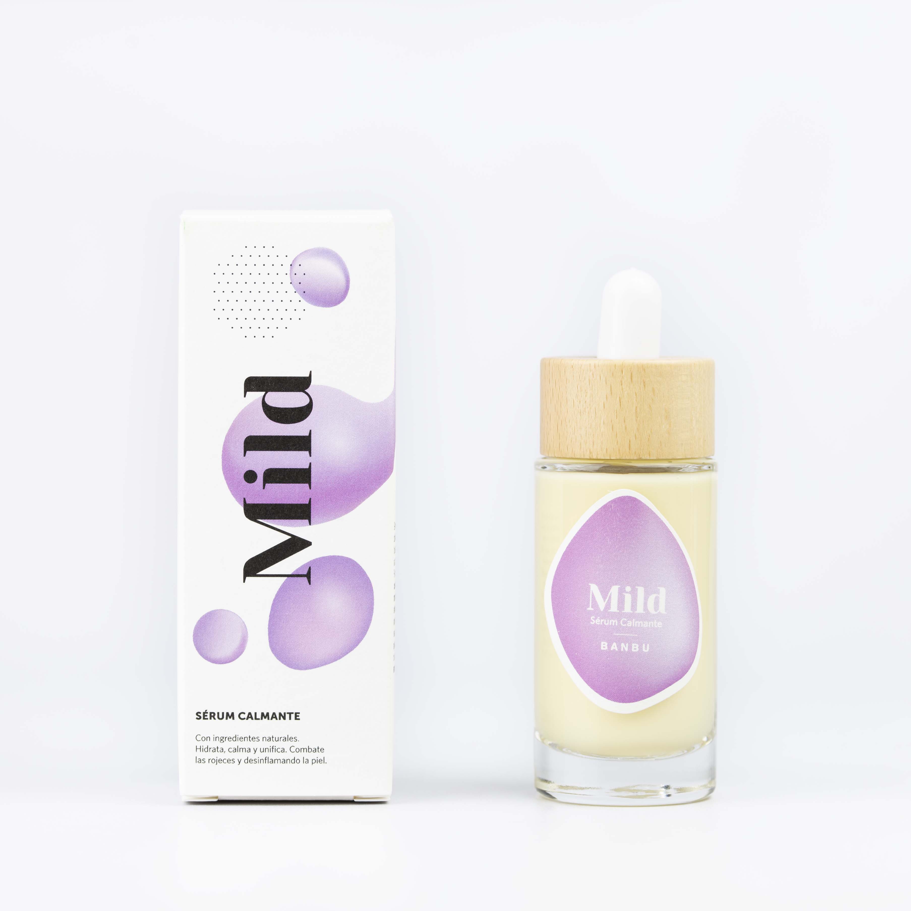 Mild Facial Serum – Plant-Based Calm for Sensitive Skin (30ml)