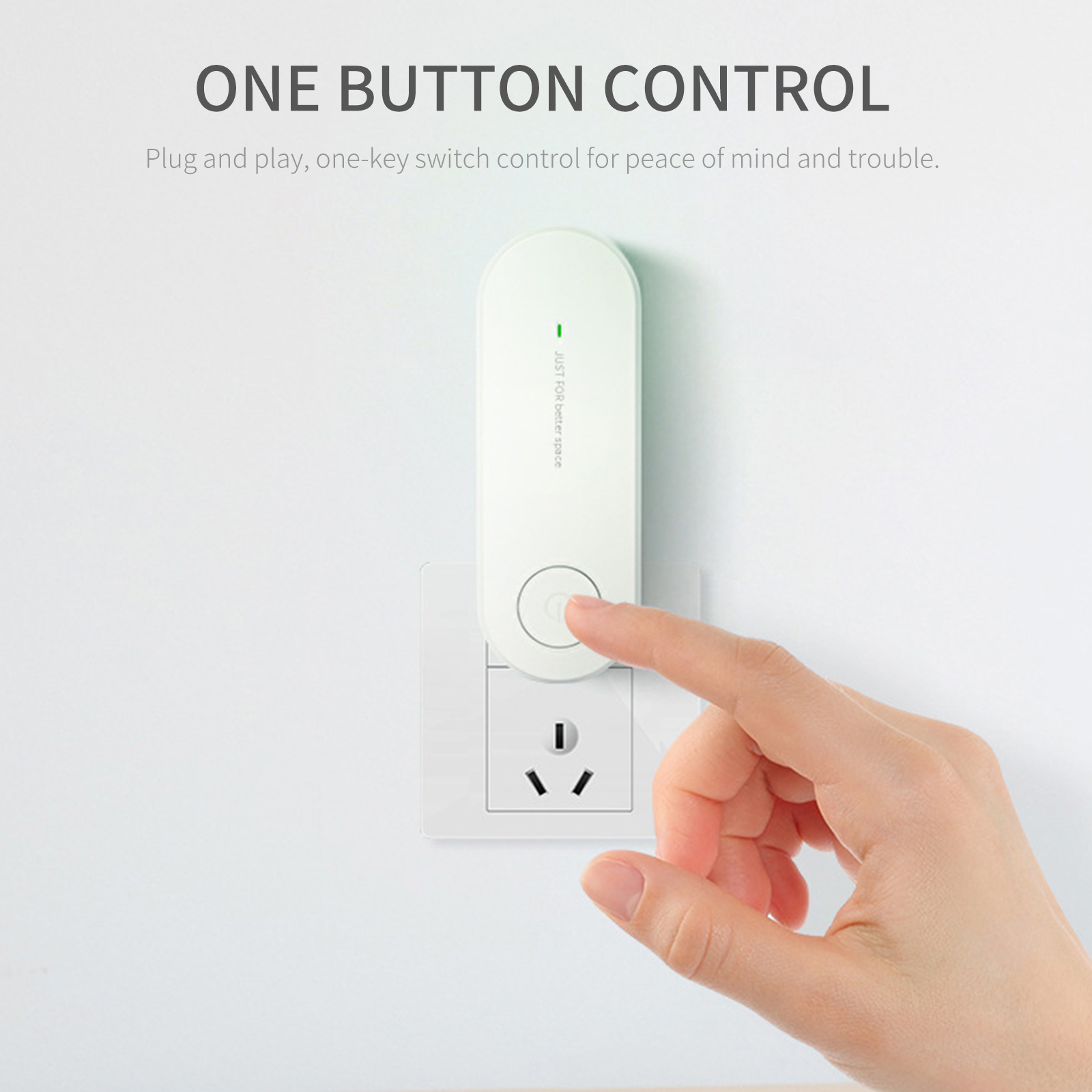 Plug-In Air Purifier Mini Eliminator – Compact Freshener & Air Cleaner