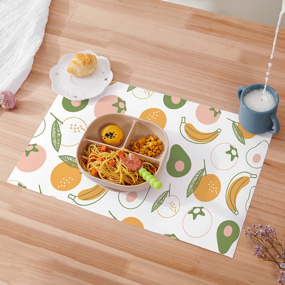 Disposable Placemats for Kids Stick-On - 3ozs