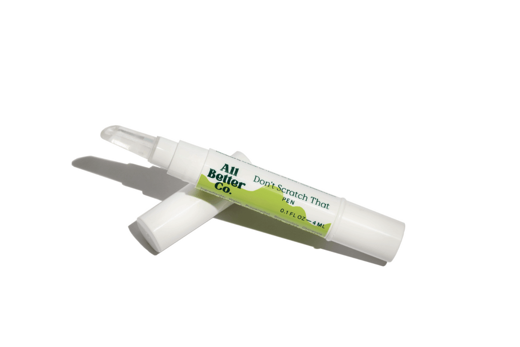 Don’t Scratch That Pen – Instant Itch Relief travel size essentials
