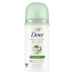 Dove Advanced Care Dry Spray antiperspirant in Cool Essentials, 1 oz travel size