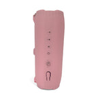 DryTunes Floating Adventure Speaker side view in pink design.