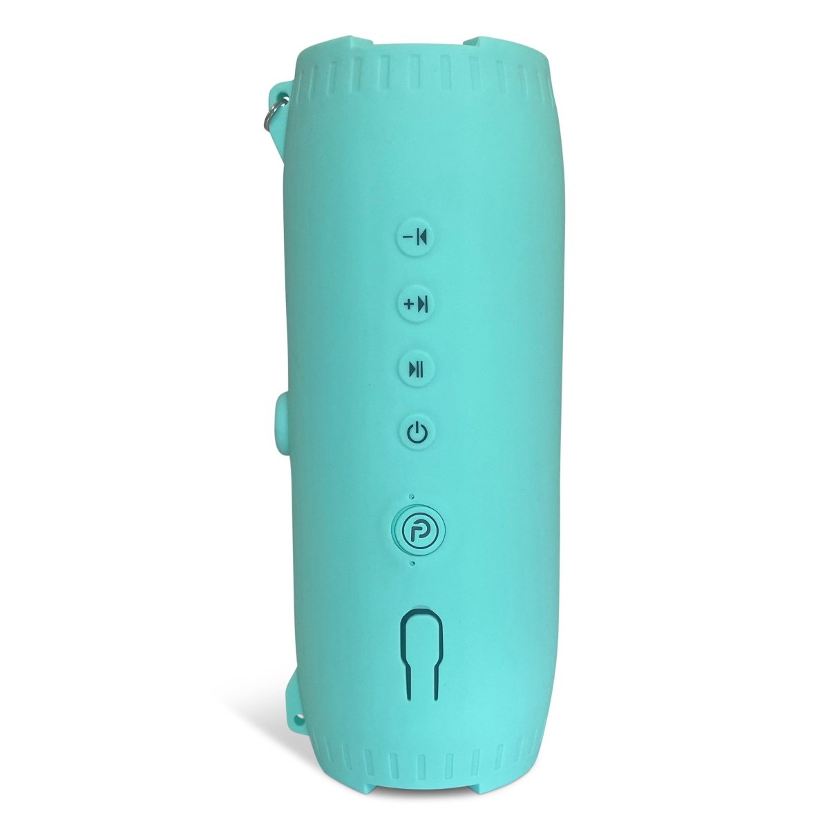 DryTunes Floating Adventure Speaker in teal color with buttons