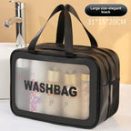 Dual-Layer Wet/Dry Beach & Toiletry Bag for travel size essentials