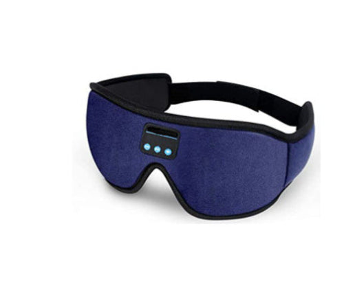 Wireless Stereo Sleep Eye Mask – Bluetooth 5.0 Blackout Mask with Call Function