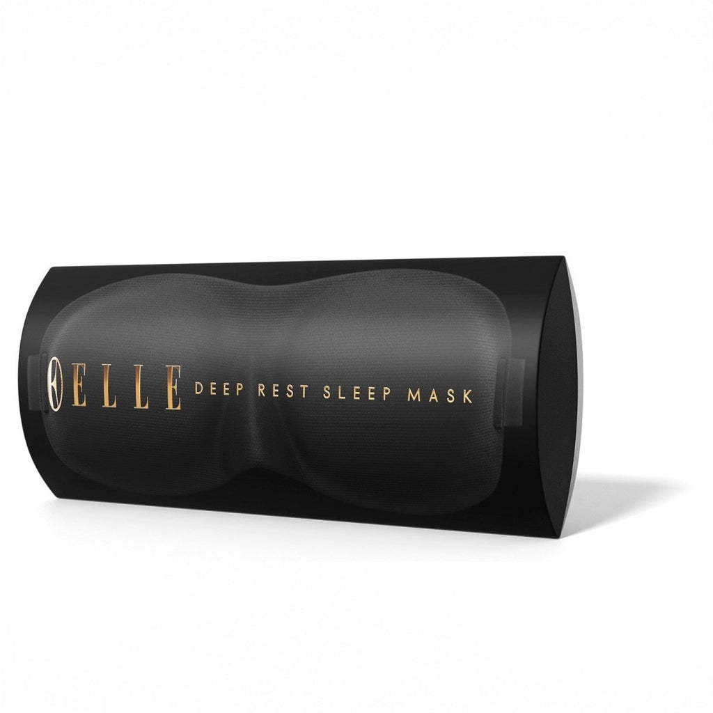 ELLE Contoured Sleep Mask, TSA approved travel essentials.