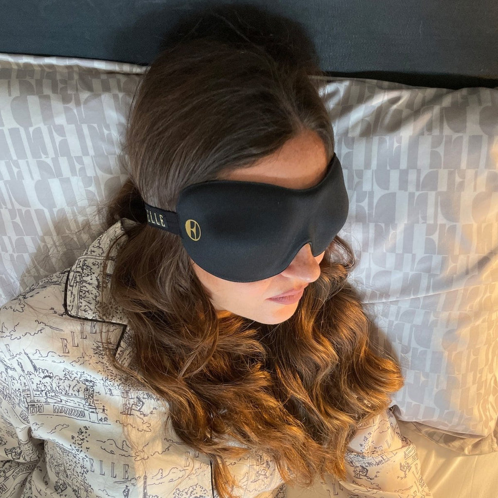 ELLE Contoured Sleep Mask for travel size essentials comfort