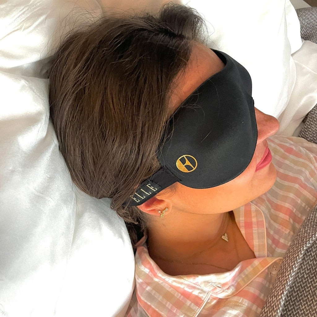 ELLE Contoured Sleep Mask for travel size essentials and comfort
