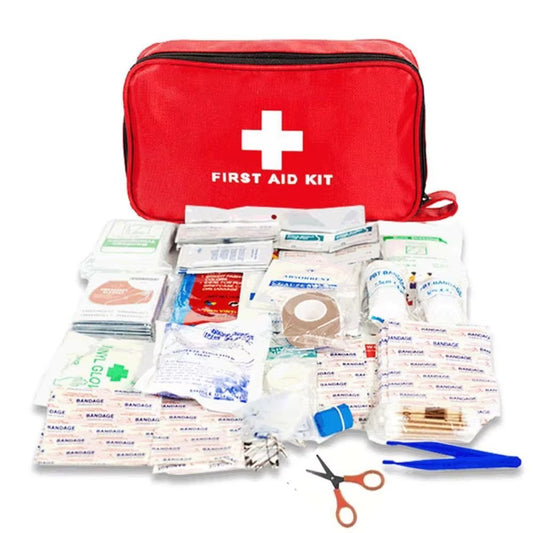 Emergency First Aid Kit – 188 - Piece Travel & Outdoor Essentials - 3oz Essentials