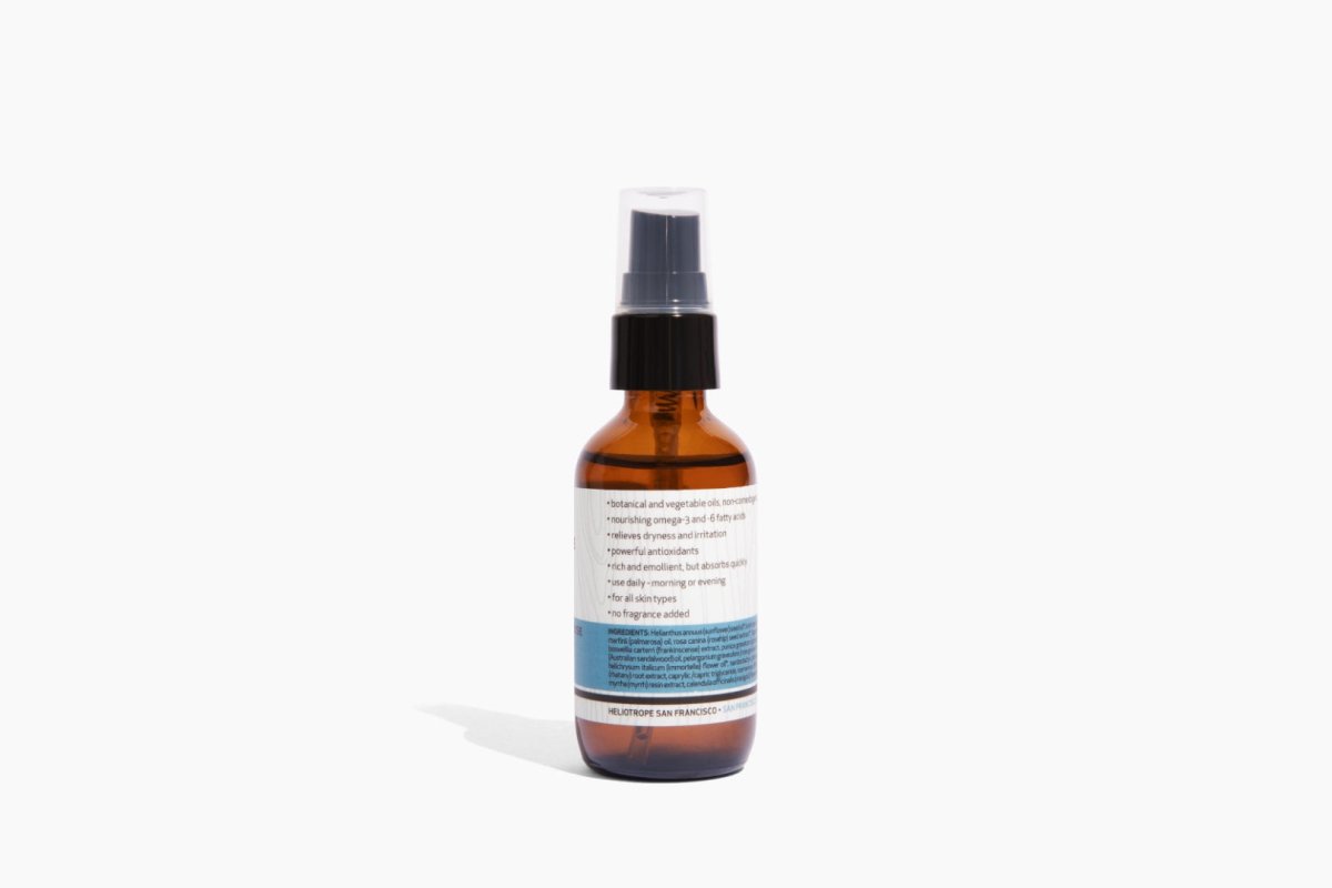 Frankincense & Rose Geranium Oil Serum - 2 oz for travel size essentials