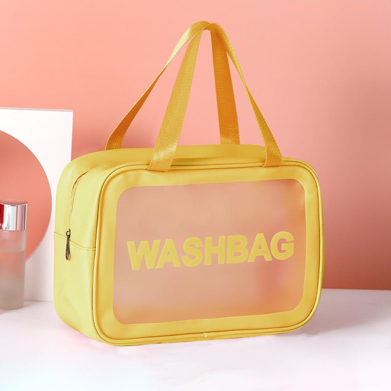 Frosted 3-Piece Toiletry & Makeup Set for travel size essentials