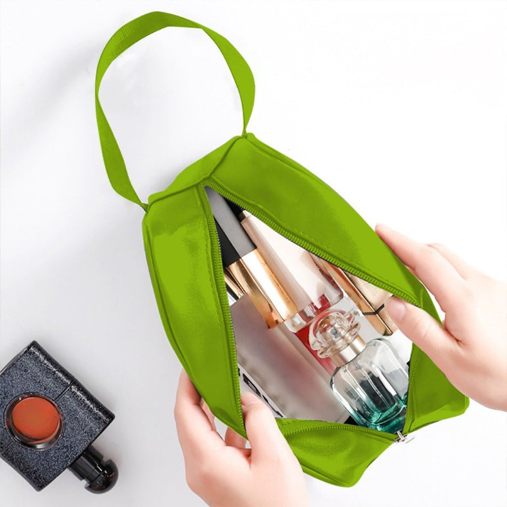 Frosted 3-Piece Toiletry & Makeup Set with mini beauty products