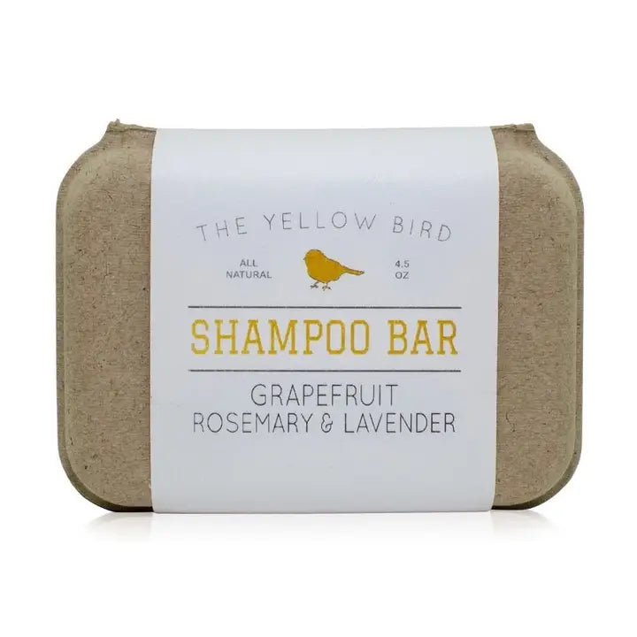 Grapefruit Rosemary Lavender Shampoo Bar – Calming + Nourishing - 3oz Essentials