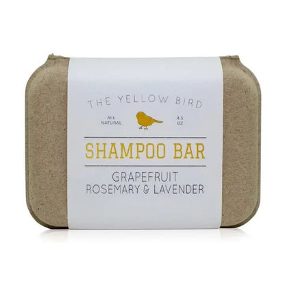 Grapefruit Rosemary Lavender Shampoo Bar – Calming + Nourishing - 3oz Essentials