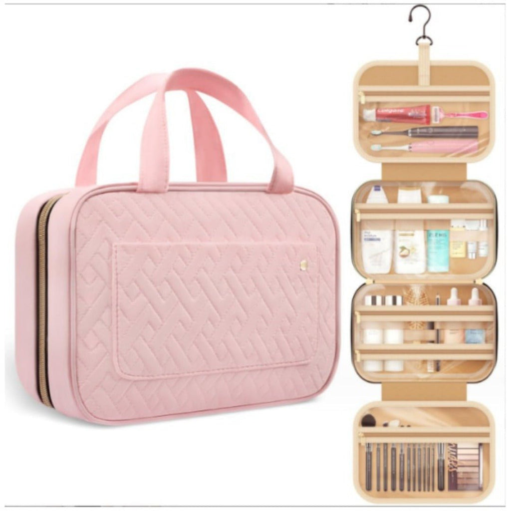 Hanging Travel Wash Bag for compact travel essentials