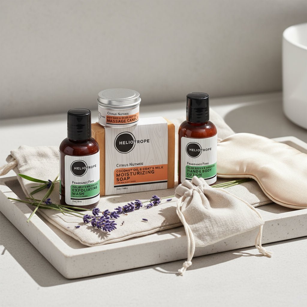 Heliotrope Discovery Kit - Travel Size compact travel essentials