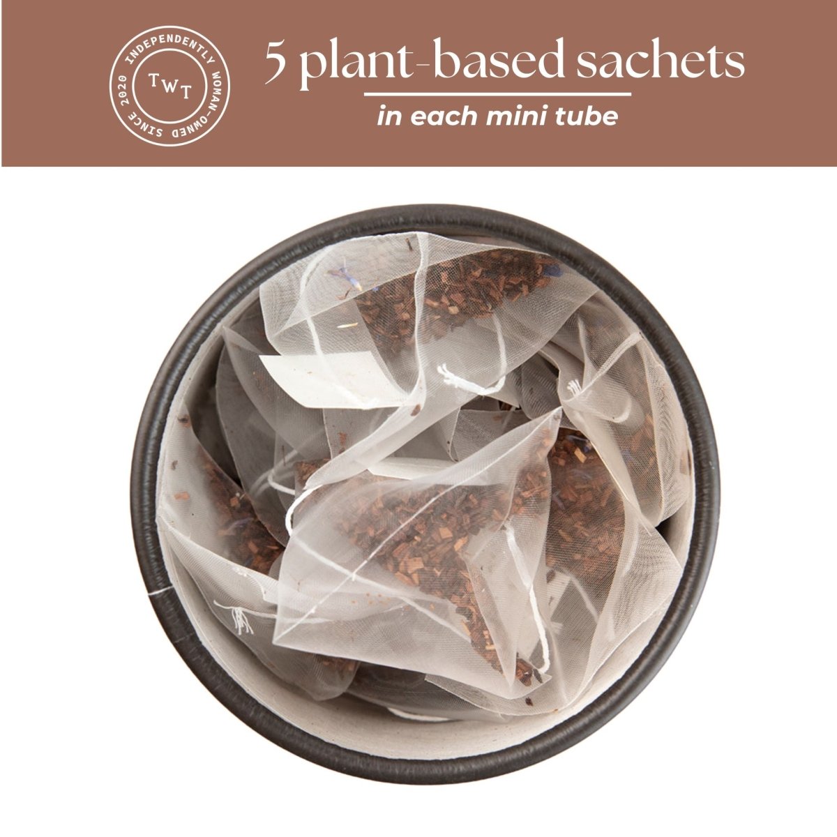 Honella Mini Tea Tube (5 Tea Sachets) - 3ozs