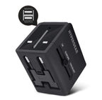 HyperGear All-in-One World Travel Adapter for compact travel essentials