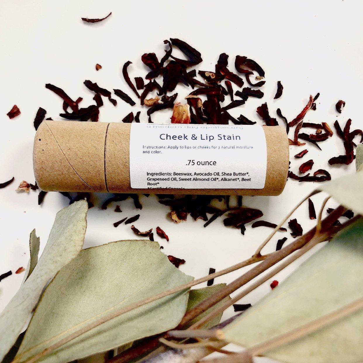 Organic Cheek & Lip Stain – Rosy Tint with Beetroot & Alkanet