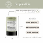 Jasmine Green Tea Mini Tube – Calm Energy (5 Sachets) preparation details