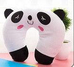 Kid-Friendly Ergonomic Cartoon U-Shaped Travel Pillow - 3ozs