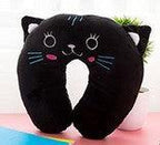 Kid-Friendly Ergonomic Cartoon U-Shaped Travel Pillow - 3ozs