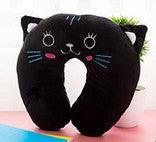 Kid-Friendly Ergonomic Cartoon U-Shaped Travel Pillow - 3ozs