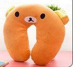 Kid-Friendly Ergonomic Cartoon U-Shaped Travel Pillow - 3ozs