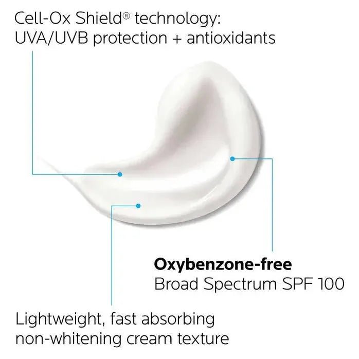 La Roche-Posay Anthelios Melt-In Milk Sunscreen SPF 100 UV protection cream texture