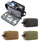 Large Capacity Canvas Wash Bag for travel size essentials