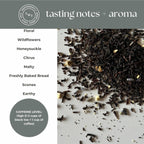 Lavender Earl Grey Mini Tea Tube with tasting notes and aroma