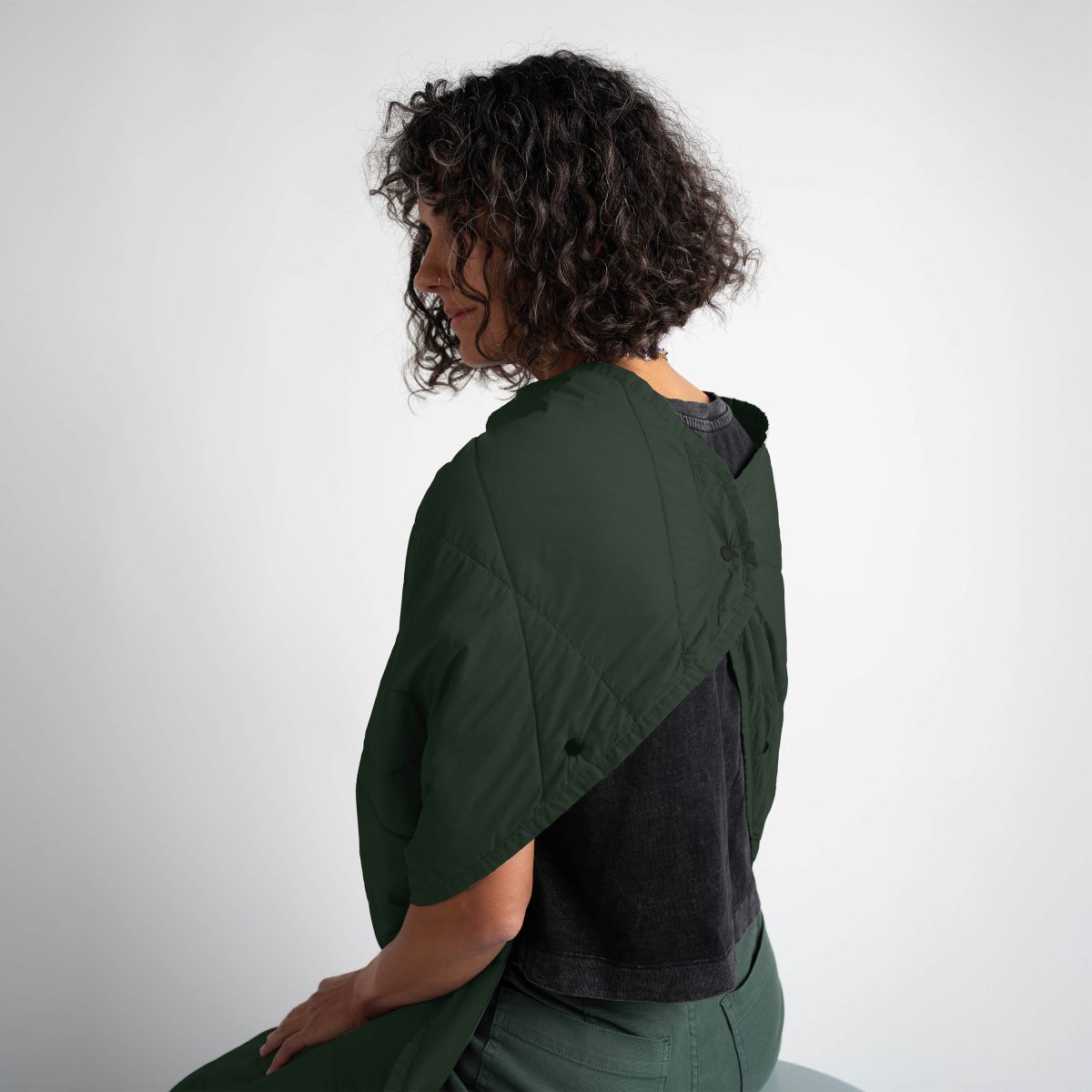 Layover™ Travel Blanket - Packable & Puffy | Spruce - 3ozs