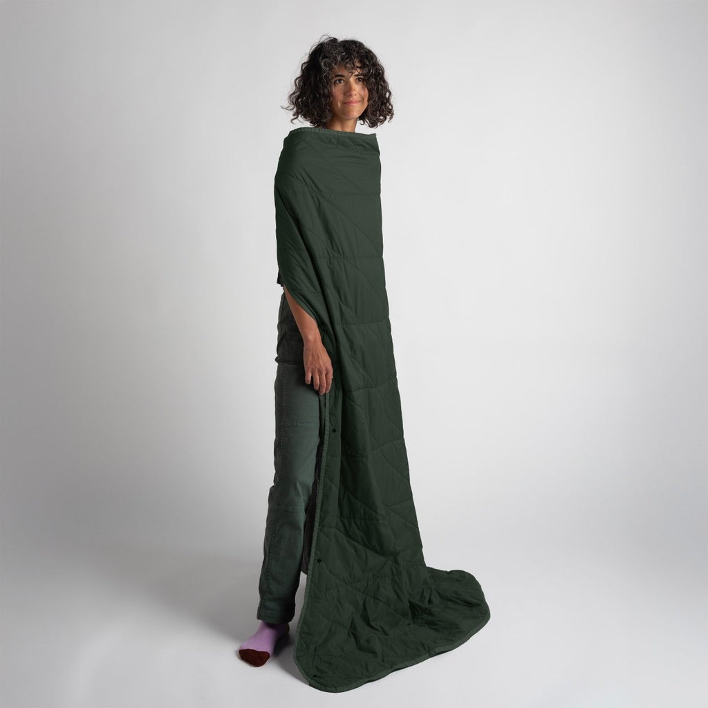Layover™ Travel Blanket - Packable & Puffy | Spruce - 3ozs