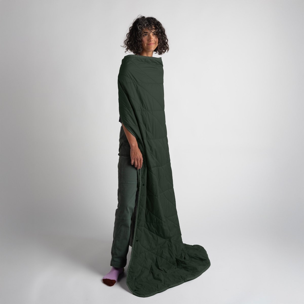 Layover™ Travel Blanket - Packable & Puffy | Spruce - 3ozs