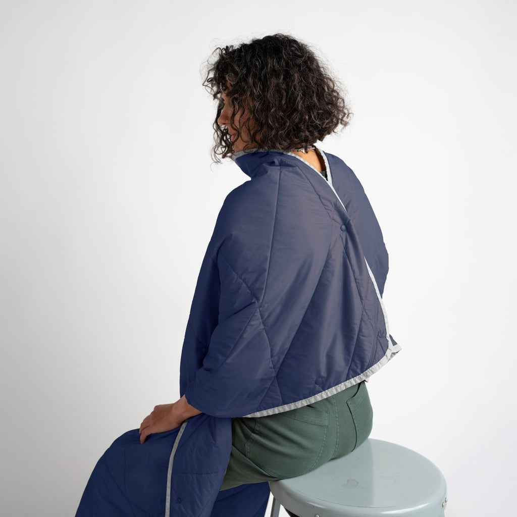 Layover™ XL Travel Blanket | Blue - 3ozs