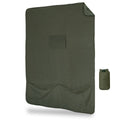 Layover™ XL Travel Blanket | Spruce in olive green color