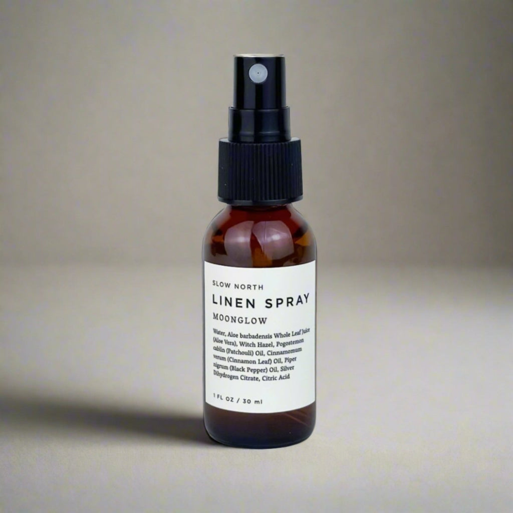 Mini Linen Spray - Moonglow for travel size essentials