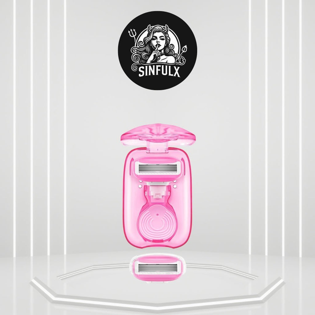 Morning After Travel Razor for Women, pink compact design