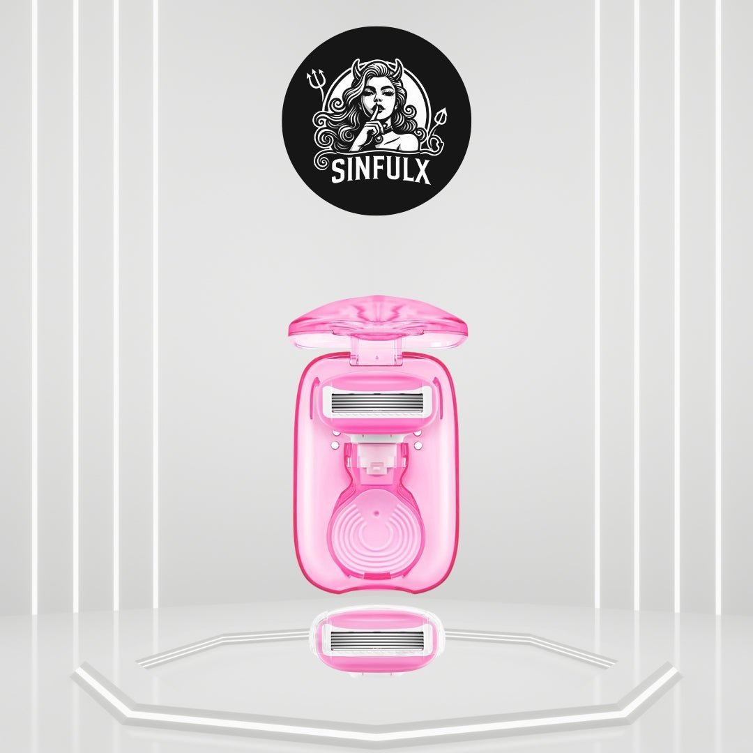 Morning After Travel Razor for Women, pink compact design