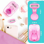 Morning After Travel Razor for Women next to beauty products