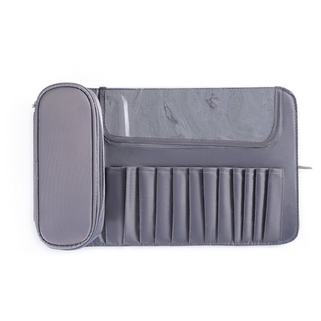 Multi-Function Folding Beauty & Brush Bag for travel size essentials