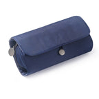 Multi-Function Folding Beauty & Brush Bag in navy color